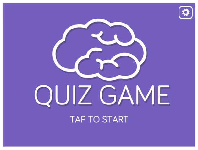 quiz game template